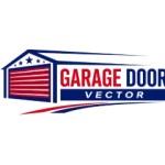 Vector Garage Door logo — Garland TX garage door repair